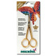 4.5" Gold-Plated Straight Embroidery Scissors | Maderia