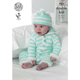 Baby Set Knitting Pattern | King Cole Cuddles DK and Big Value Baby DK 4233 | Digital Download - Main Image
