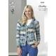 Ladies Cardigan and Sweater Knitting Pattern | King Cole Big Value Multi Chunky 4245 | Digital Download - Main Image