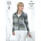 Ladies Raglan Jackets Knitting Pattern | King Cole Drifter DK 4251 | Digital Download - Main Image