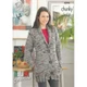 Ladies Jacket Knitting Pattern | King Cole Florence Chunky 4294 | Digital Download - Main image