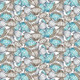 Sandy Toes | Taupe Scallop Scatter | Anita Jeram | Y4047-62 | Clothworks