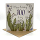 100th Birthday Card | Lily of the Valley