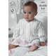Babies Cardigan, Waistcoat and Blanket Knitting Pattern | King Cole Baby Glitz DK 4397 | Digital Download - Main Image
