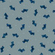 Blue Tartan Scotties on Grey Blue | Celtic Inspired... Small Things | SM73.3 | Lewis and Irene
