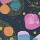 Party Lights on Evening with Gold Metallic | 1830M-15 | Flirtation | Zen Chic | Moda Fabrics