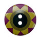 Dill Buttons | Kaffe Fassett Printed | 15mm Purple