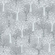 Secret Winter Garden Flannel Lewis & Irene Fabric | F660.1 Owl Orchard on Light Grey - Main Image