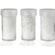 Deco | Artificial Snow | 1 Pack, 3 Tub | White Glitter
