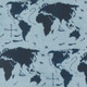 Janet Clare's Longshore, Seafarers Way on Day Blue | 24611-13 | Moda Fabrics