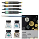 Winsor & Newton | Mixed Media | Metallic Set | 10pc