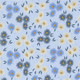 Dainty Flowers on Dappled Blue | Seaglass Summer | Sweetfire Road | 43181-17 | Moda