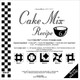 Moda Cake Mix Recipe Patterns no. 6