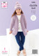 Childrens Lace Cardigan & Hat| 5128 | 21" - 28" | King Cole (KC-5586)