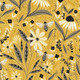 Bee Garden on Honey Yellow - Bee Garden - Gingiber - 48410-15M