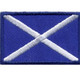ST ANDREWS FLAG  Iron on Motif - 2.5 cm x 4 cm