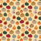 Pretty Pumkins on Spotty Cream - Harvest Minis - 5457-E