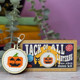Jack of all Lanterns  Matchbox Mini Cross Stitch Kit and Keyring