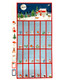 Winter Moon Fold Up Red Advent Calendar Panel | 84100.101 | Susan Wheeler