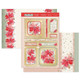 Pretty Poinsettia | Contemporary Christmas | Luxury Topper Set