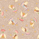 Host of Angels with Gold Metallic on Taupe | C112.1 | Peace and Joy