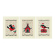 Christmas Bird and House Cross Stitch Card Kit | 3 Designs