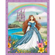 Princesses on Bright Pink | Princess Dreams | 819 30.102  | Fiona Clarke | Nutex