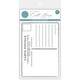 Postcard Clear Photopolymer Cling Stamp