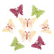 Assorted Wooden Summer Butterflies | 8pcs | Trimits Craft for Occasions