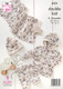 Baby Set knitting Pattern | King Cole | Dot Dot Dash DK 6534
