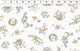 Tossed Mice on White | Mouseplay | Anita Jeram | Y4749-1 | Clothworks