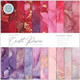6" x 6" Ink Drops Paper Pad | Rose 2 | The Essential Craft Papers | Craft Consortium