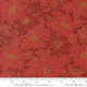 Merry Manor Metallic 2025 - Poinsettia Blooms Florals Damask | 33862-12M | Moda Fabrics