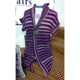 Adriafil Mistero Stripes and Stitches in 94 Smoothie - What you can make with Mistero Stripes