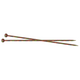 KnitPro Symfonie Wooden Straight Single Point Needles | 30 cm Long - The whole needle