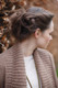 Rowan Cashmere Tweed Dk - Carron Cardigan Close up