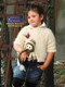 Manet Pullover Knitting Pattern using Adriafil Carezza | Free Downloadable Pattern PG33 - Main image
