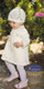 Donatell Set (Dress & Hat) Knitting Pattern using Adriafil Genziana Yarn | Free Downloadable Pattern - Main image
