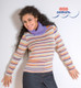 Sestriere Pullover / Jumper Knitting Pattern using Adriafil Knitcol | Free Downloadable Pattern - Main image