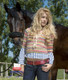 Idra Pullover / Jumper Knitting Pattern using Adriafil Knitcol Yarn | Free Downloadable Pattern - Main image