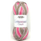 King Cole Cottonsoft Crush DK Self Patterning Yarn, 100g balls | 2440 Pink Gin