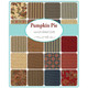 Pumpkin Pie | Laundry Basket Quilts | Moda Fabrics | Layer Cake - The swatches available