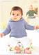 Baby / Boys Pattern for Train Tank Top and Sweater | Sirdar Snuggly DK 4443