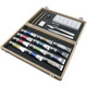 Winsor & Newton Winton Oil Colour Wooden Box Set | 12 Paints | 21 ml Tubes - Inside the box from a different angle