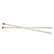 KnitPro Nova Metal Straight Single Point Needles | 15 cm Long - Another image of the pins