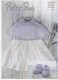 Dk Pattern for Baby Poncho and Bootees | Peter Pan Dk | P1312