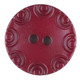Dill Buttons | Burgundy with little circular edge | 13mm