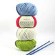 Sirdar Snuggly 100% Cotton DK Knitting Yarn, 50g Balls | Various Shades - Group of balls