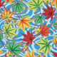 Kaffe Fassett Spring 2016 Collection Mez Gmbh Fabric | Blue Maple Stream - Main Image