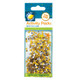 Craft Planet | Glitter Stars | 6mm | 5g | Gold and Silver